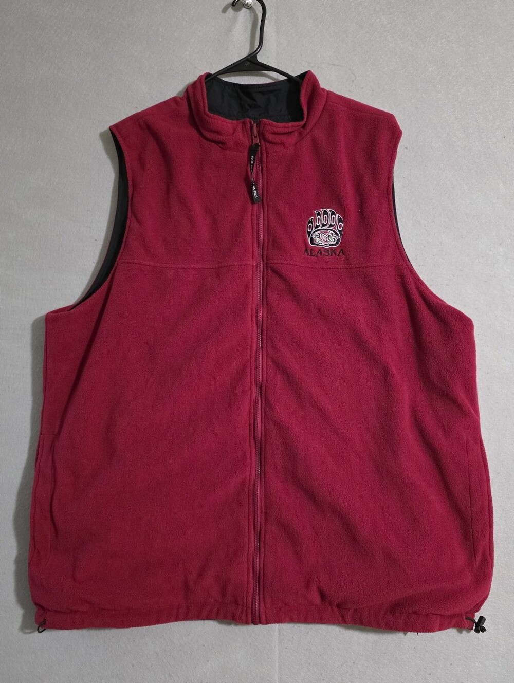 Princess Cruises Mens Reversible Full Zip Alaska Fleece Vest Size 3XL